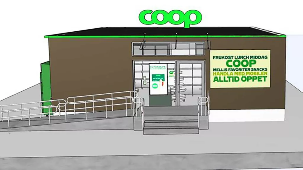 Coop öppnar obemannad butik: ”Oerhört glada”