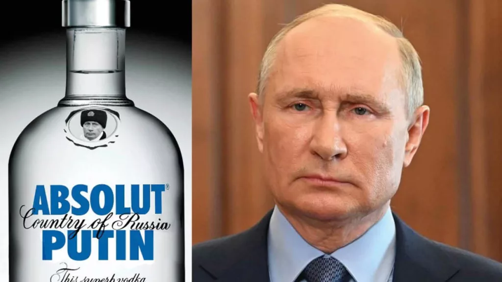”Drick Absolut Vodka och du dricker med Putin”