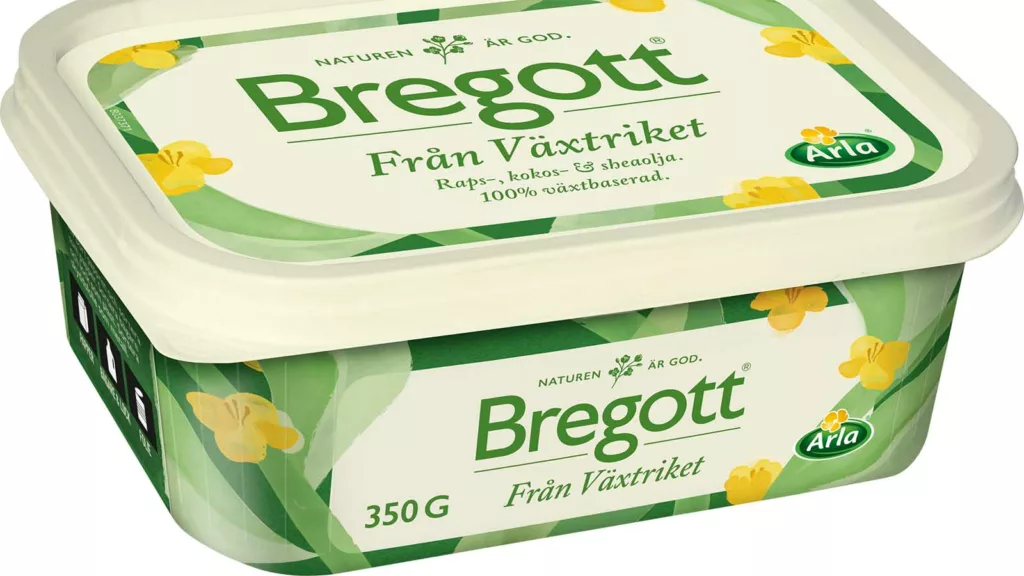 Bregott utan smör – släpper helt växtbaserat fett