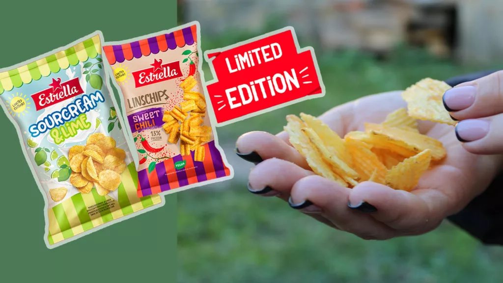 Här är de nya sommarsnacksen från Estrella