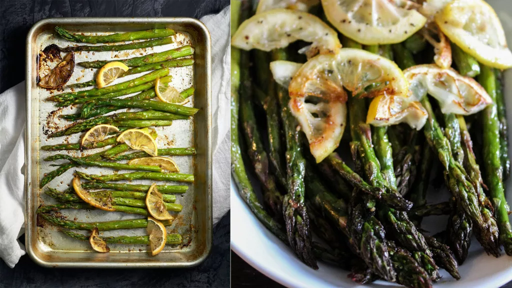 Perfekt till grillbuffén: Grillad sparris med citron