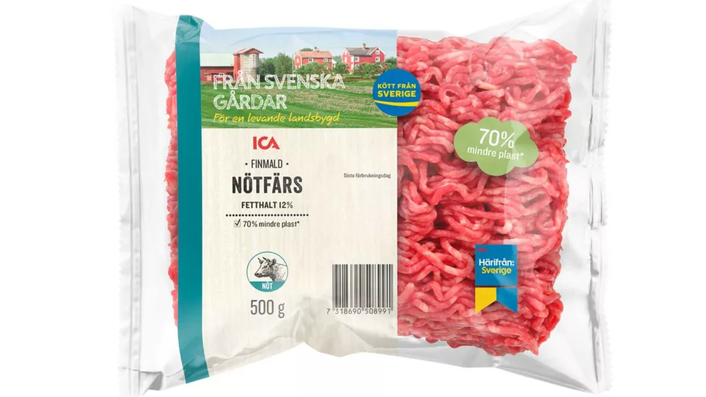 ICA ska minska på plasten – med hjälp av en ny förpackning